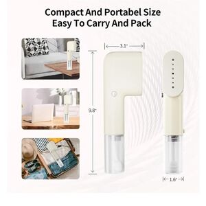 Handheld Steamer in Cream
